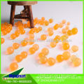 Orange water beads bio gel balls aqua gems for planting